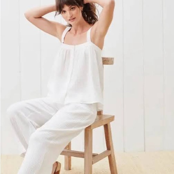 Jenni Kayne Tops - Jenni kayne cypress button tank
